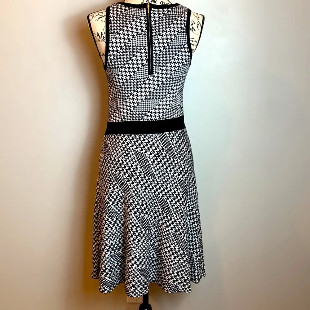 41 Hawthorn Herringbone Fit & Flare Tank Dress
